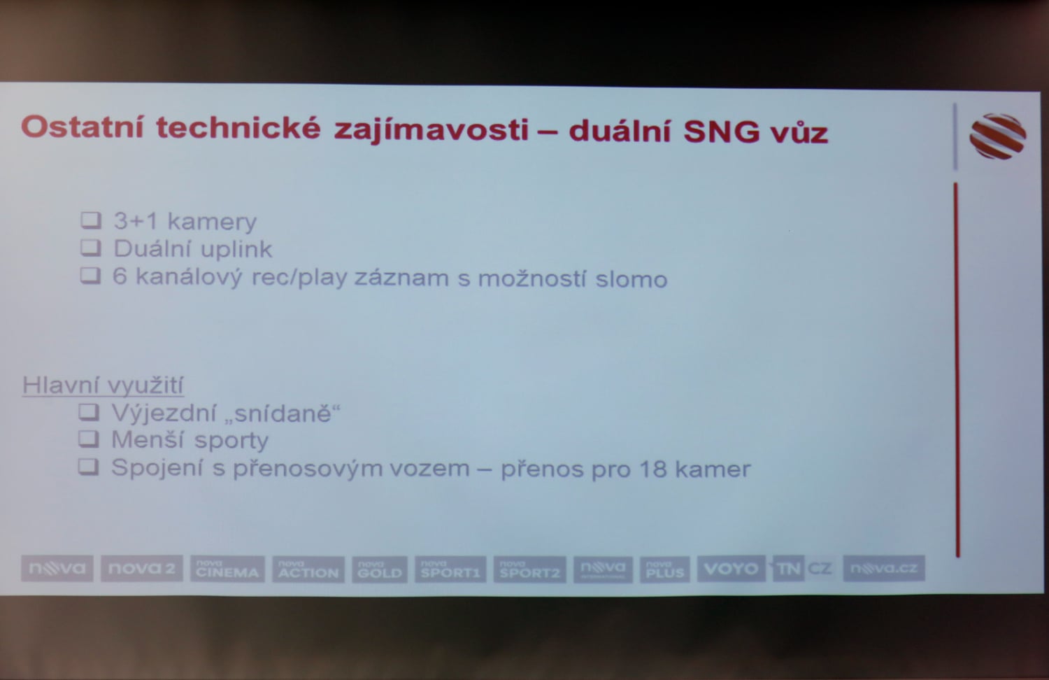 Josef Uher na semináři Digital Broadcasting