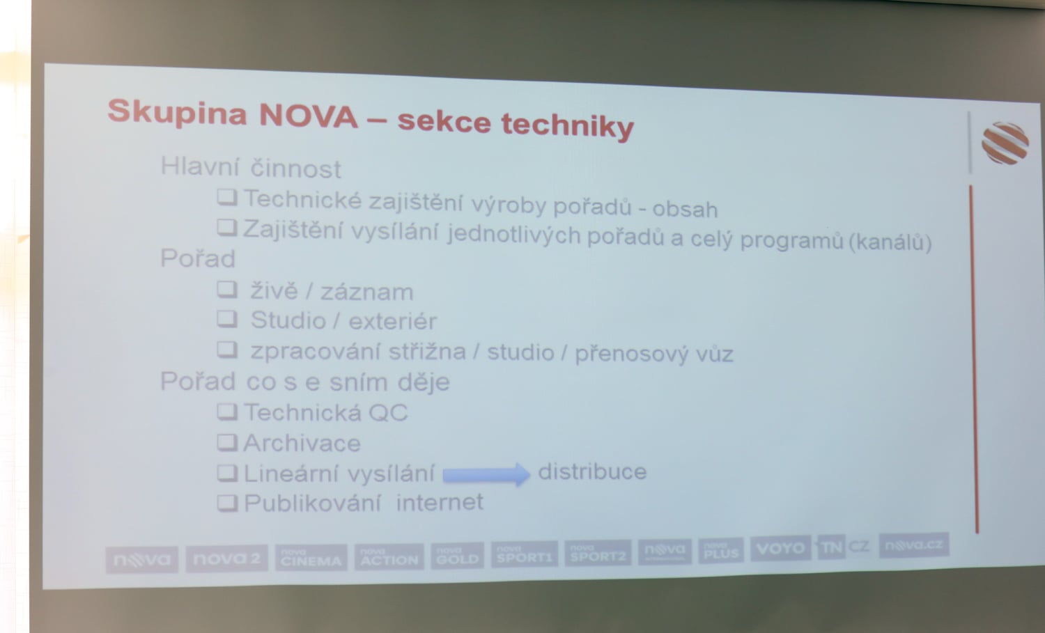 Josef Uher na semináři Digital Broadcasting