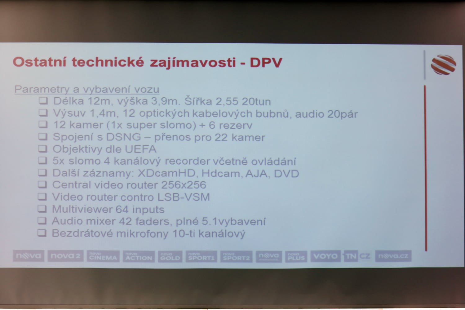 Josef Uher na semináři Digital Broadcasting