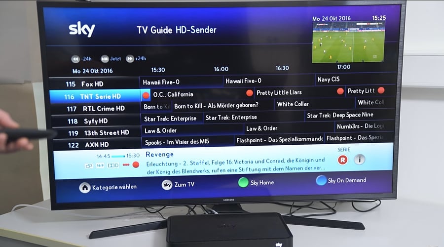 Sky Deutschland - GUI