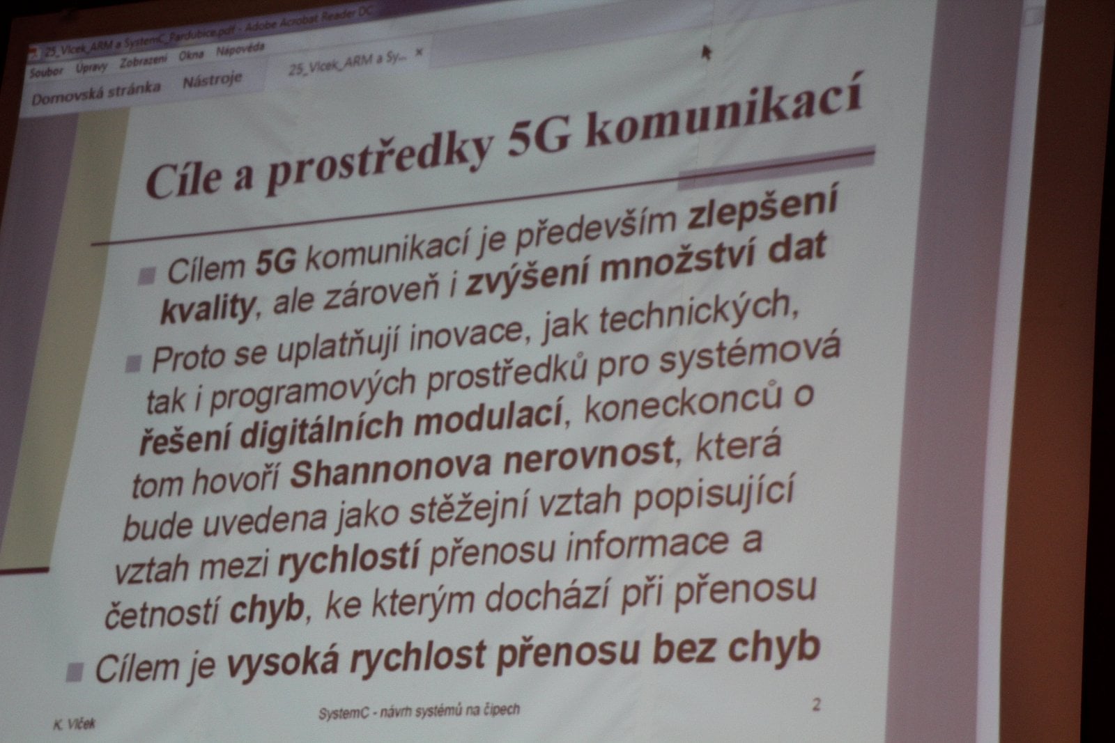 XXVI. konference Radiokomunikace - třetí den