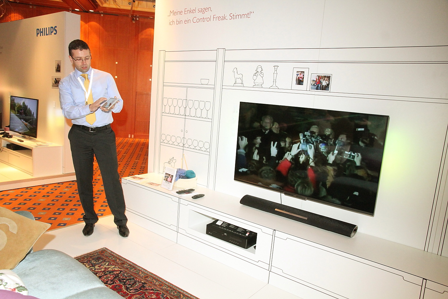 Prezentace televizorů Philips pro rok 2013