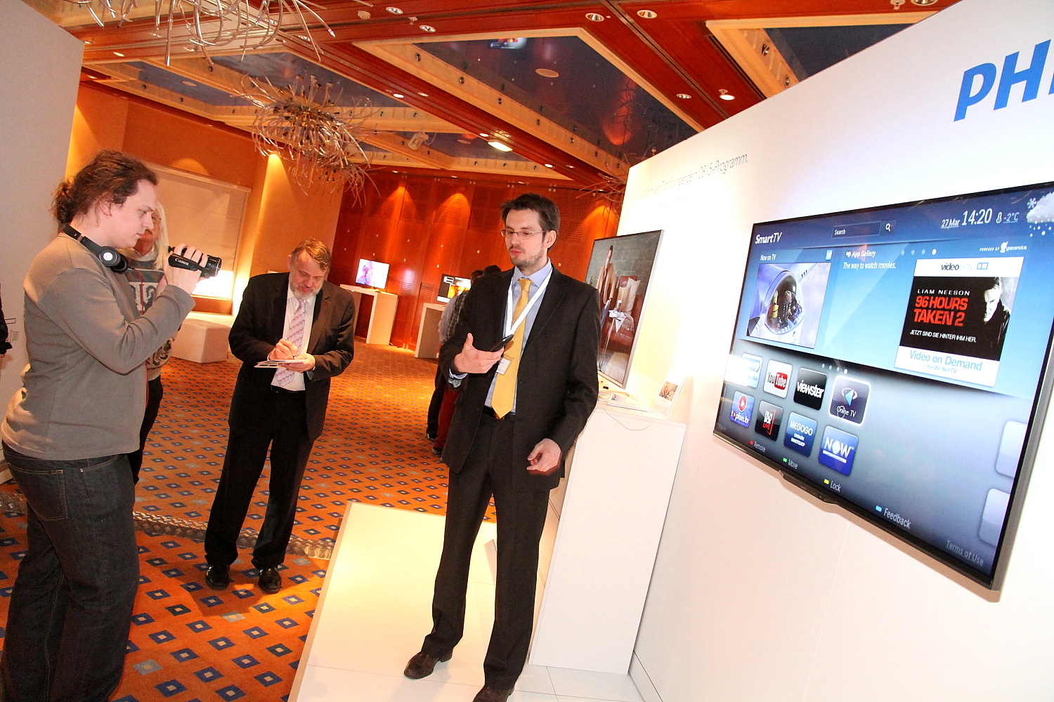 Prezentace televizorů Philips pro rok 2013