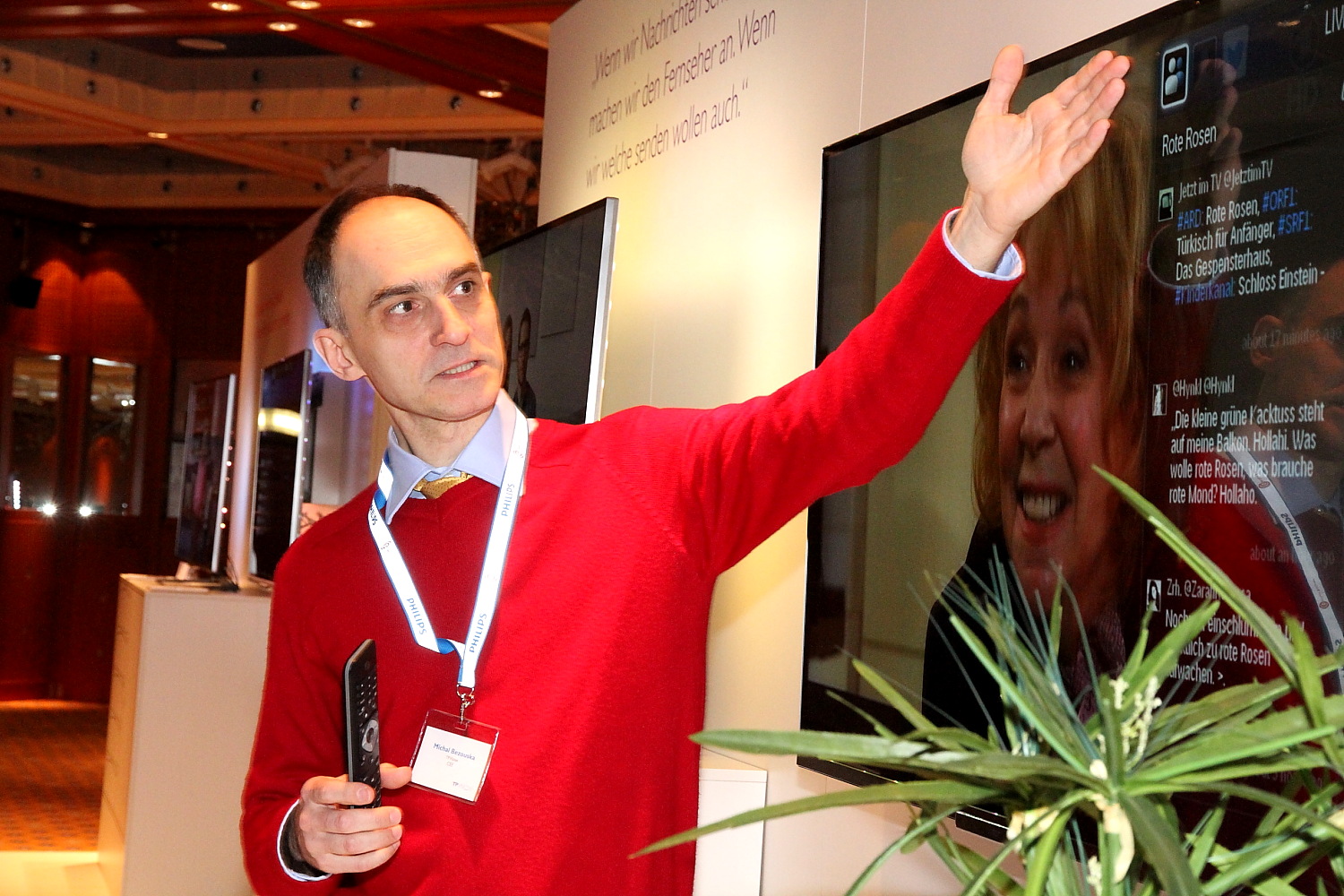 Prezentace televizorů Philips pro rok 2013