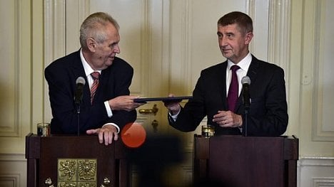 Náhledový obrázek - Babiš podruhé. Zeman jmenuje šéfa ANO po půl roce znovu premiérem