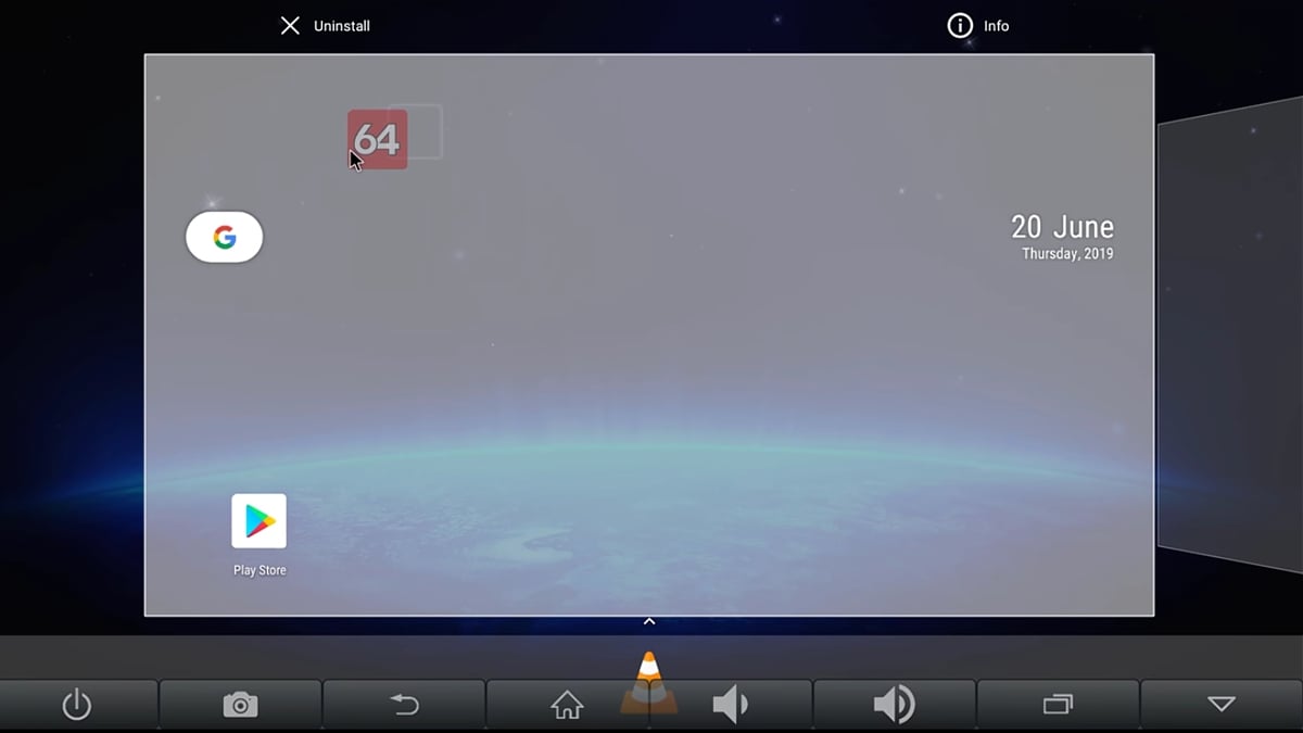 Standardní a alternativní uživatelské prostředí HK1 max