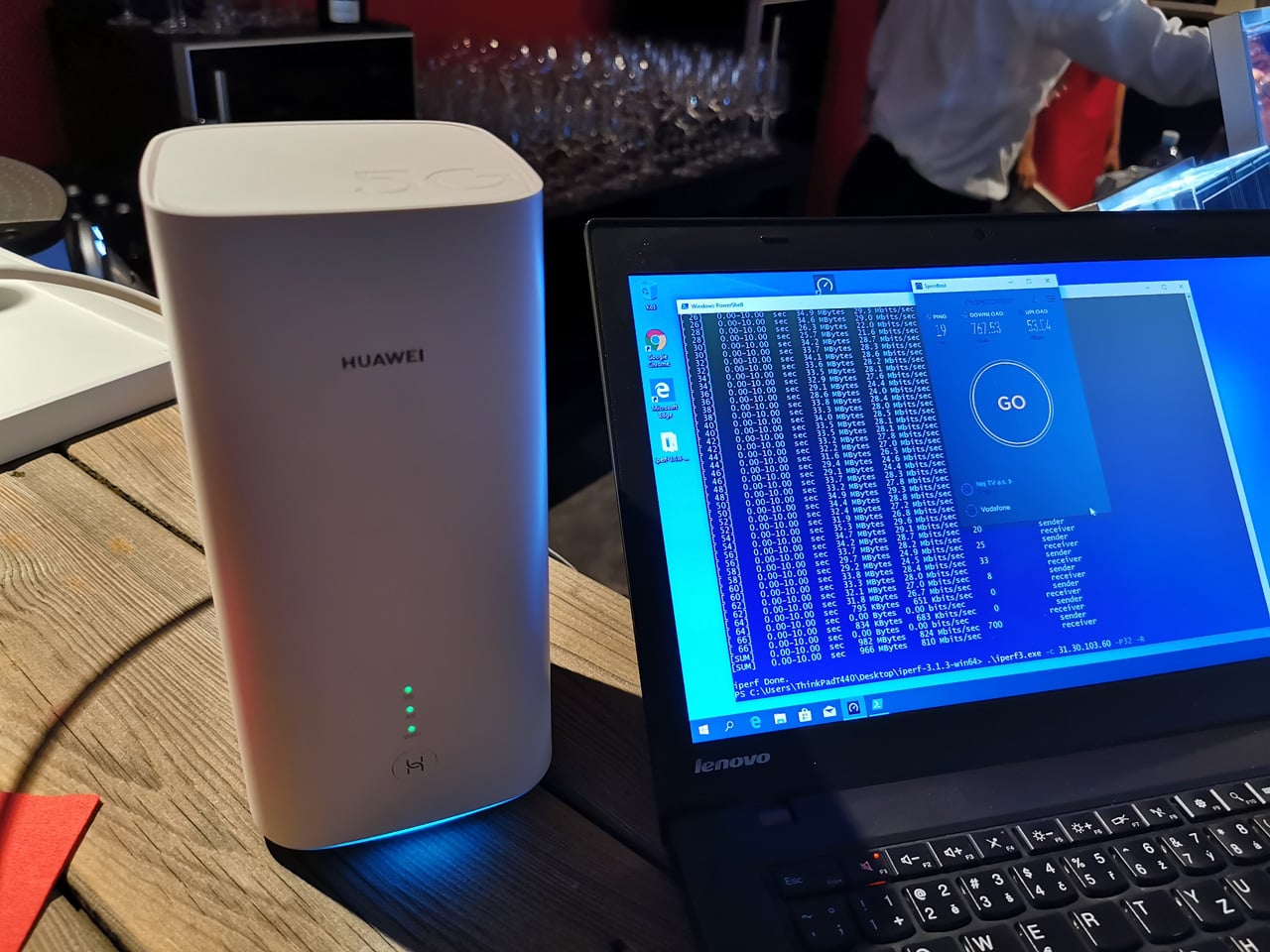 Vodafone a testy 5G sítě na 3,7 GHz v Karlových Varech