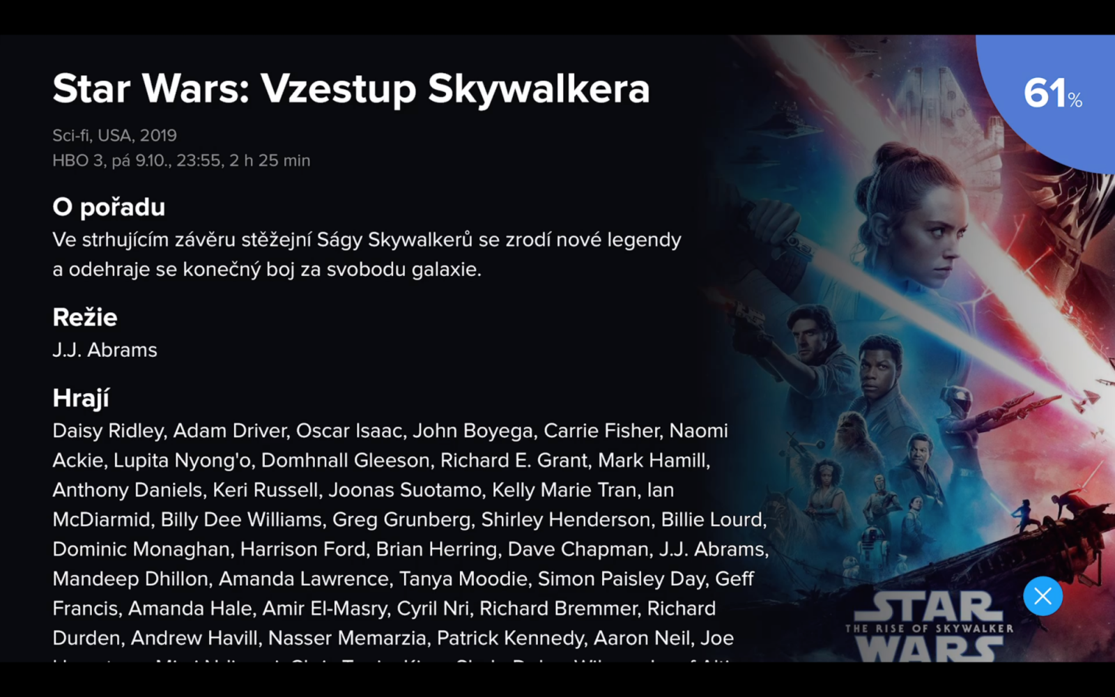 Aplikace Telly na Apple TV