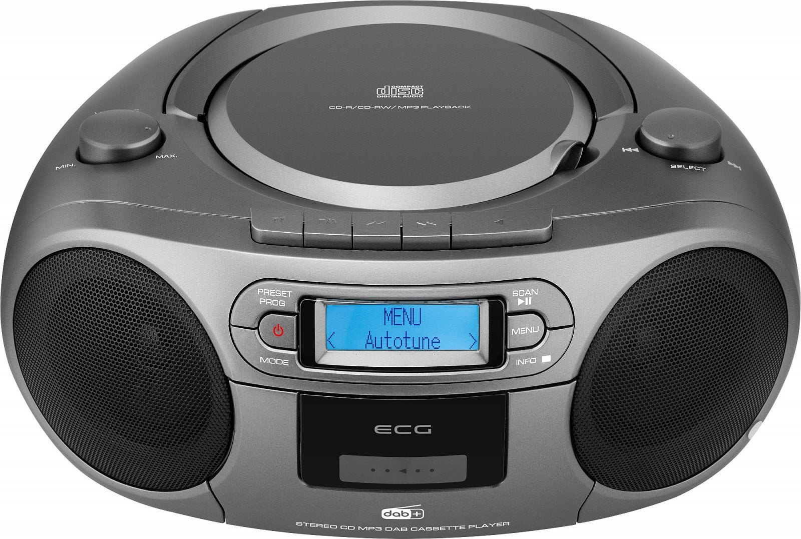 V Expert Elektro je neprodávanější přijímač s podporou DAB+ tento radiomagnetofon v ceně kolem dvou tisíc korun. Naladíte na něm DAB+ a FM stanice, využít můžete kazetový přehrávač a CD přehrávač, případně pustit hudbu ve formátech MP3 a WMA z USB disku. Nechybí teleskopická anténa. Do integrované paměti uložíte 20 nejčastěji poslouchaných stanic.