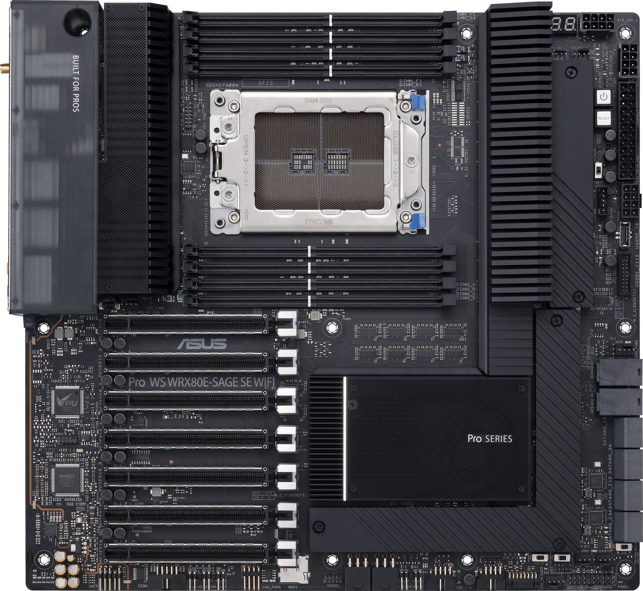 Asus Pro WS WRX80E Sage SE WiFi 17