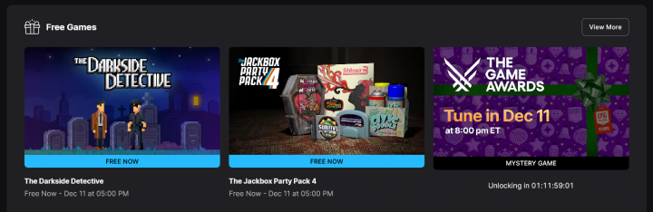 Autor: Epic Games Store Epic Games Store láká na hru zadarmo, která zřejmě bude mít spojitost s The Game Awards 2025