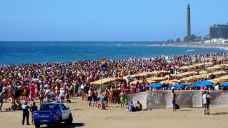 Přeplněné Kanárské ostrovy