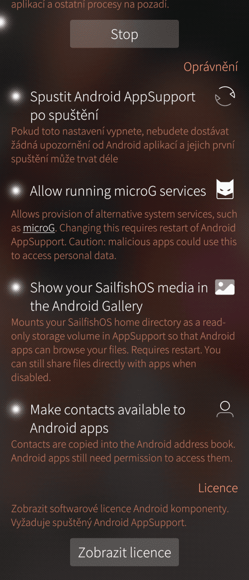 Sailfish OS: pracujeme s AppSupport