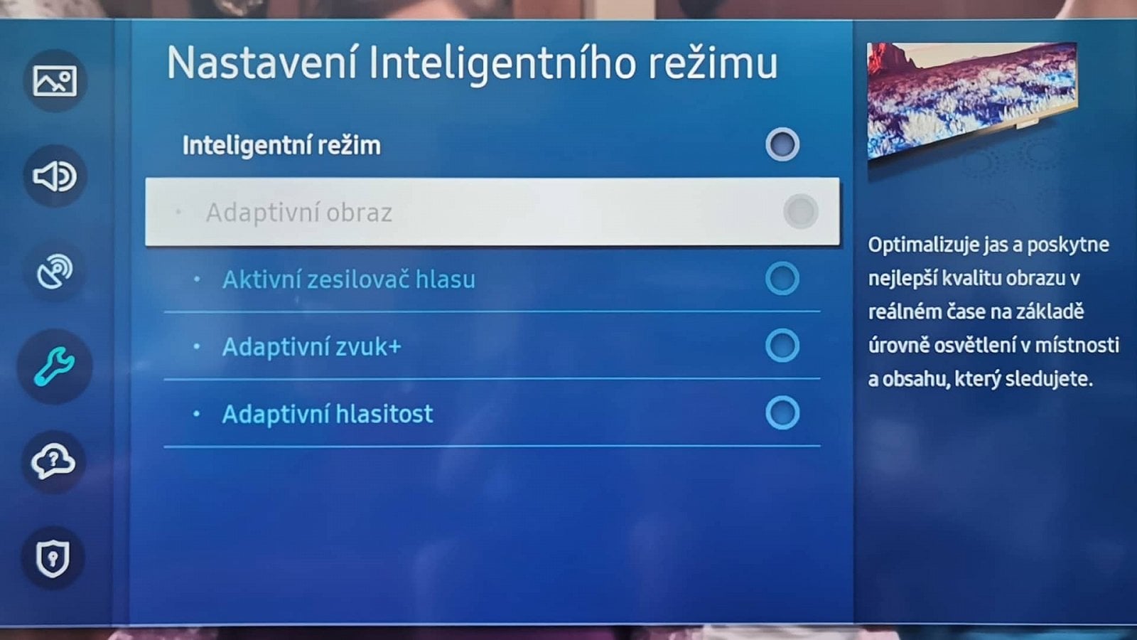 Samsung QLED Q80T obr29 Inteligentní režim