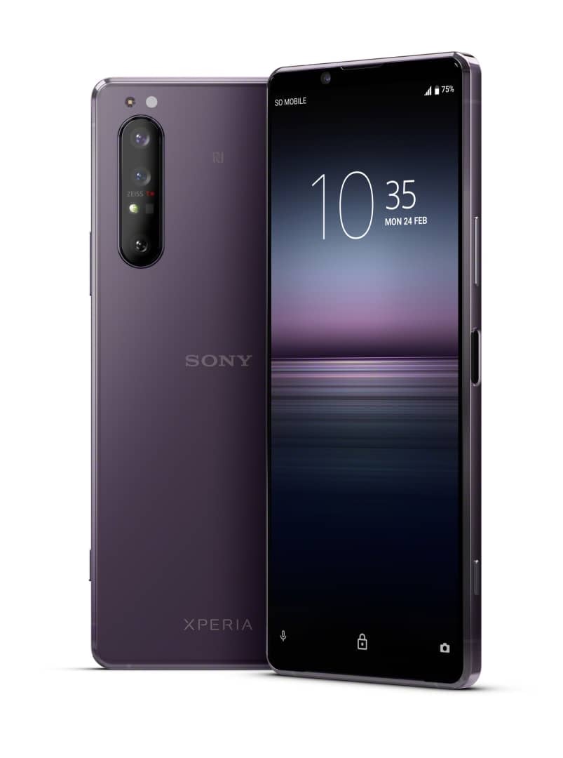 Xperia 1 II Purple Main