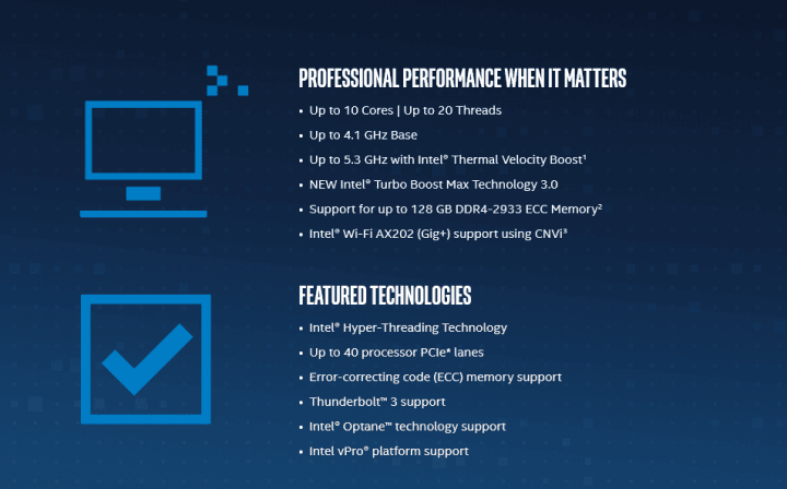 Intel Xeon W-1200 Workstation Processors 01