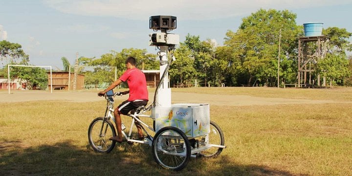 Snímkovací tříkolka