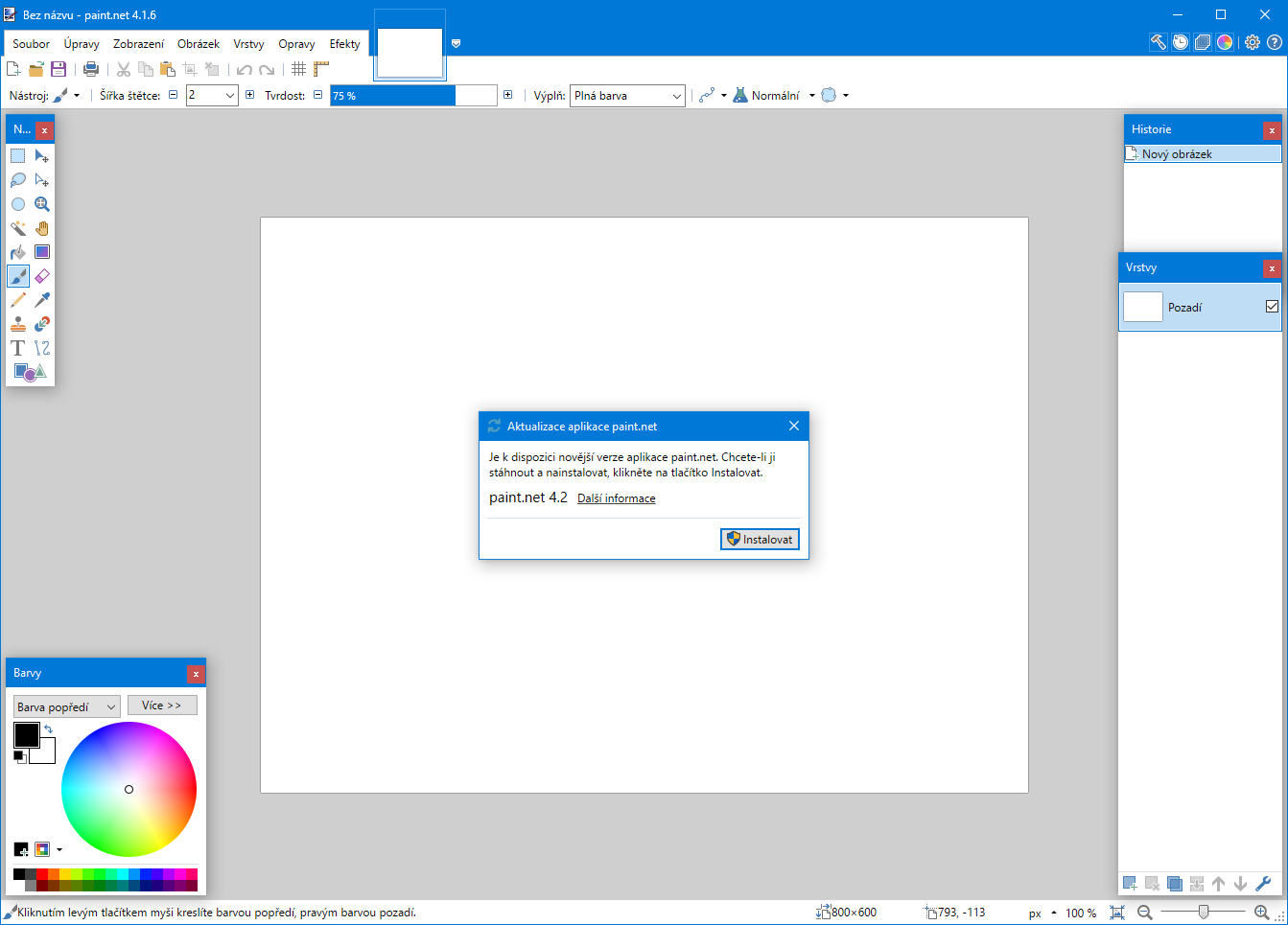 Vyšla nová verze dobrého bezplatného grafického editoru