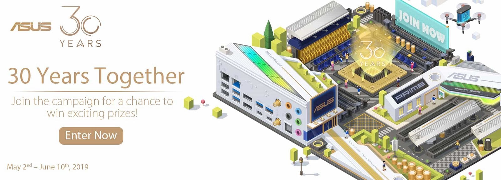 Asus 30 Years Together
