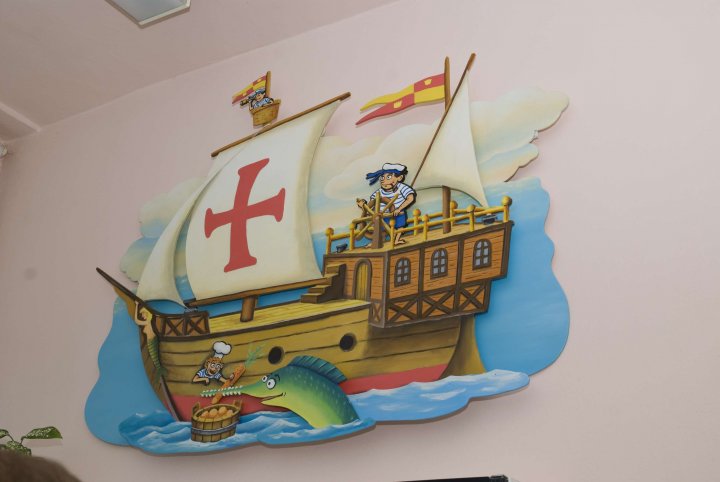 Nástěnné malby v nemocničních a dětských zařízeních