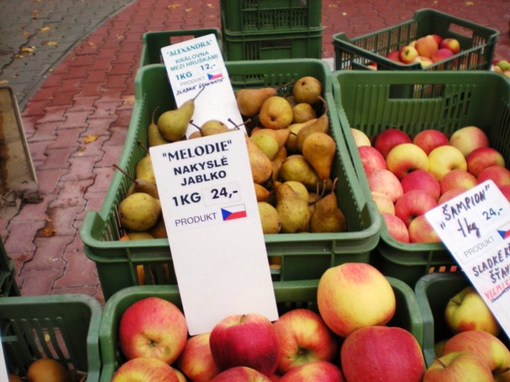 Nevěděla jsem, jaká jablka a hrušky si vybrat