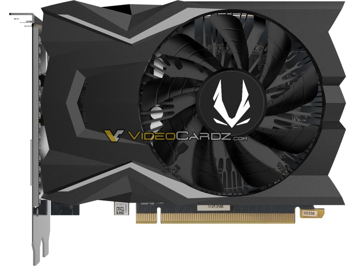 Nvidia GeForce GTX 1650 od Zotacu (Zdroj: VideoCardz)