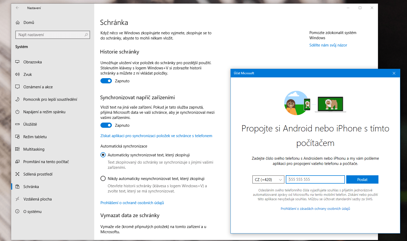 Pokročilo schránku vůbec používat nemusíte. Nebo ji naopak můžete využít i na Androidu