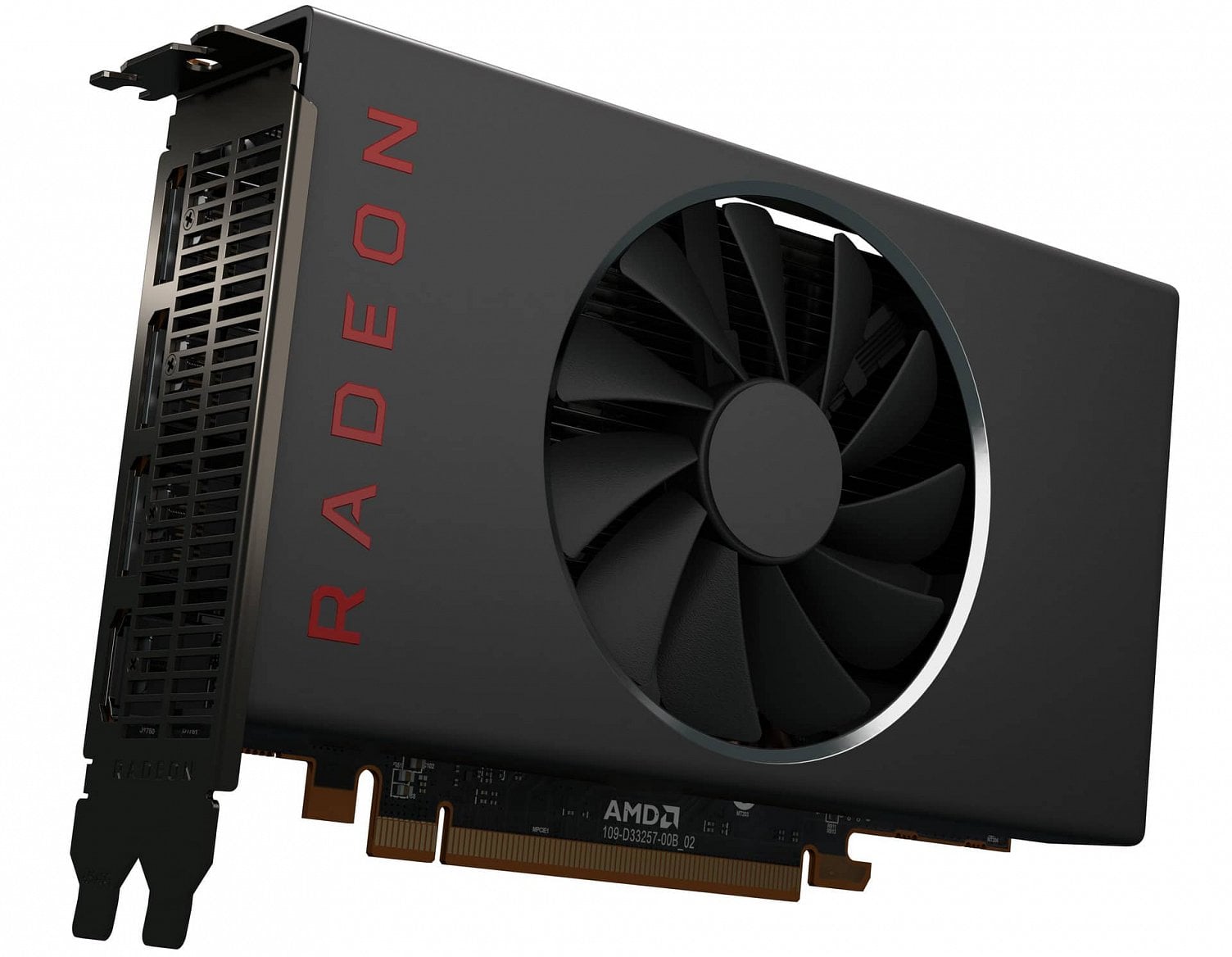 AMD Radeon RX 5500 pro desktop, jde ale jenom o vizualizaci, reálné karty budou asi vypadat jinak
