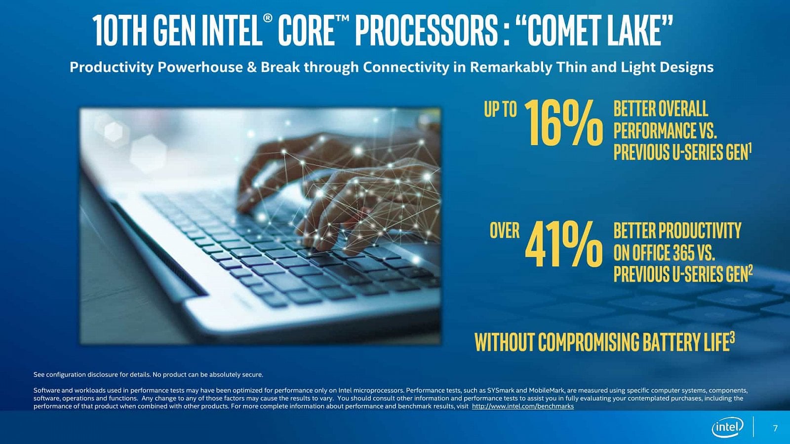 Procesory Comet Lake pro notebooky prezentace 05