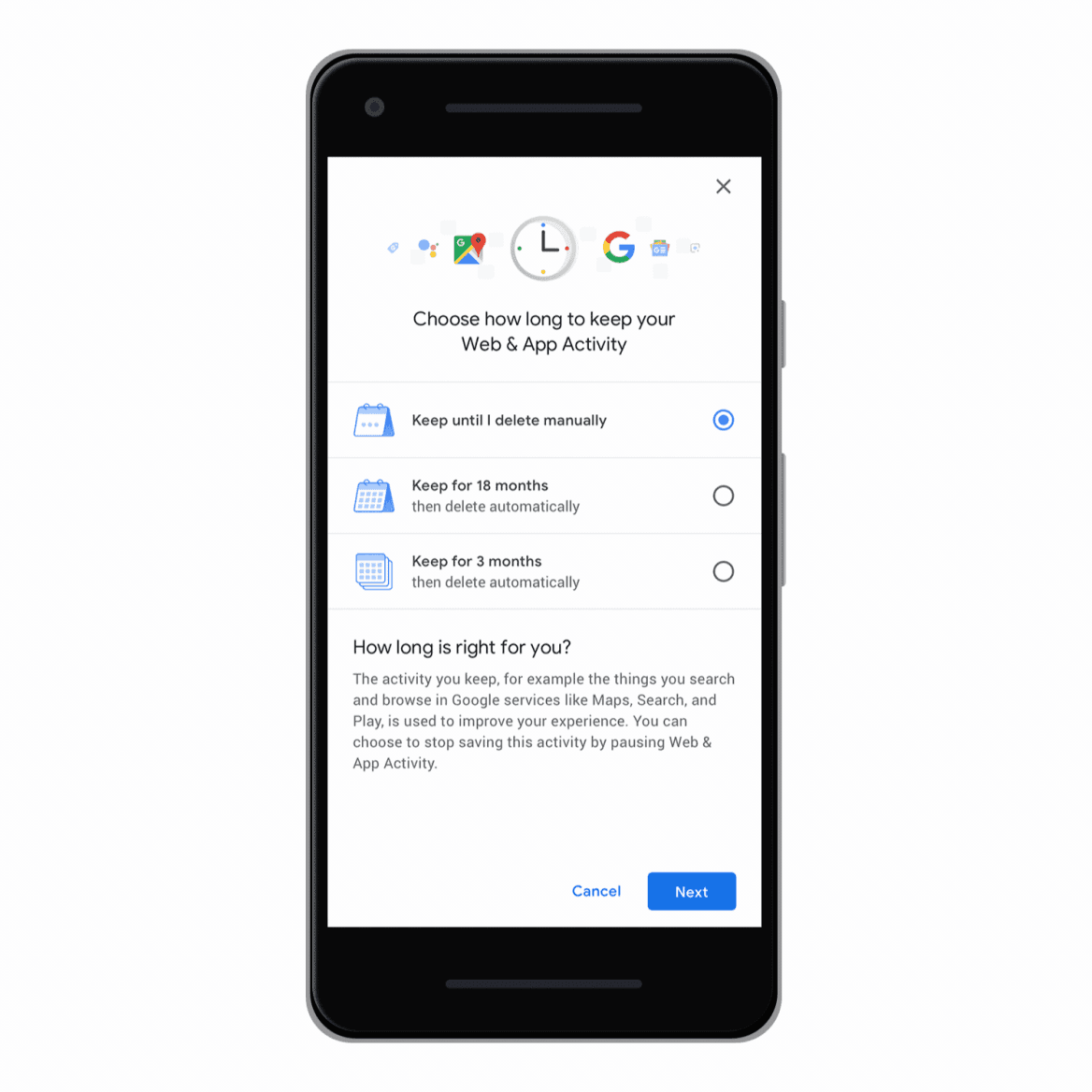 Data ze serverů Googlu se budou mazat po 3 nebo 18 měsících