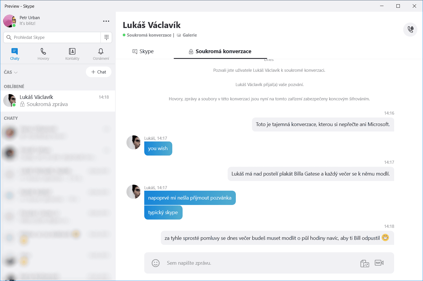 skype sifrovani end-to-end