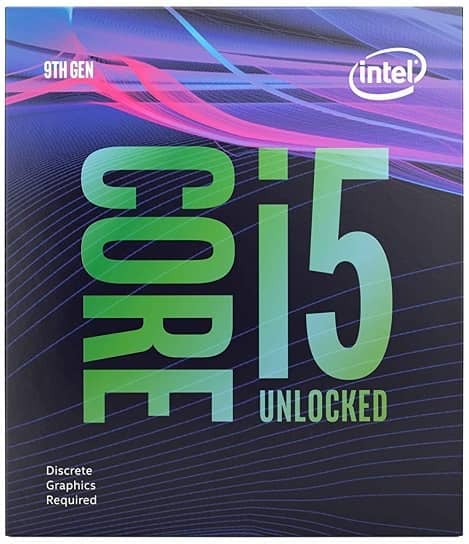 Intel Core i5 9600KF je bez GPU
