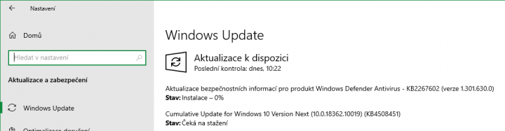 Půjde o první hlavní vydání Desítek, které bude distribuované jen jako servisní aktualizace