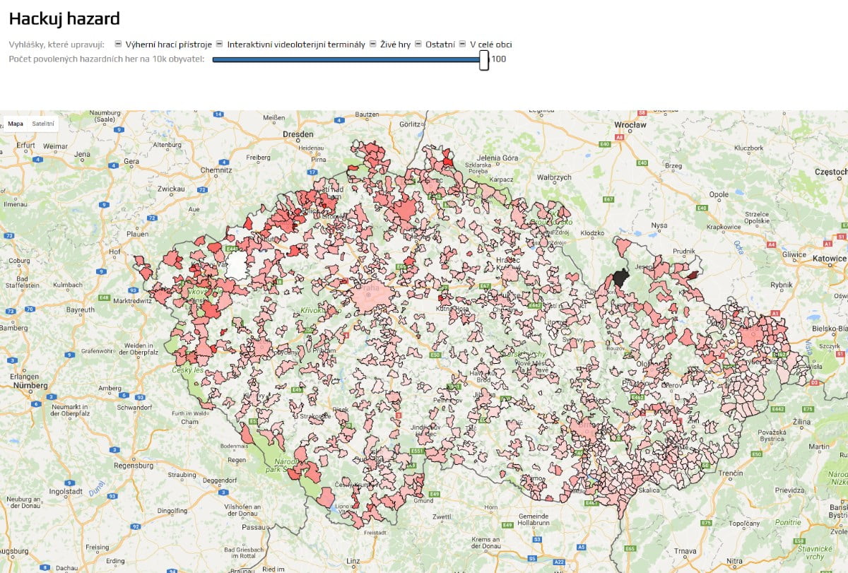 Aplikace hazard vs. exekuce