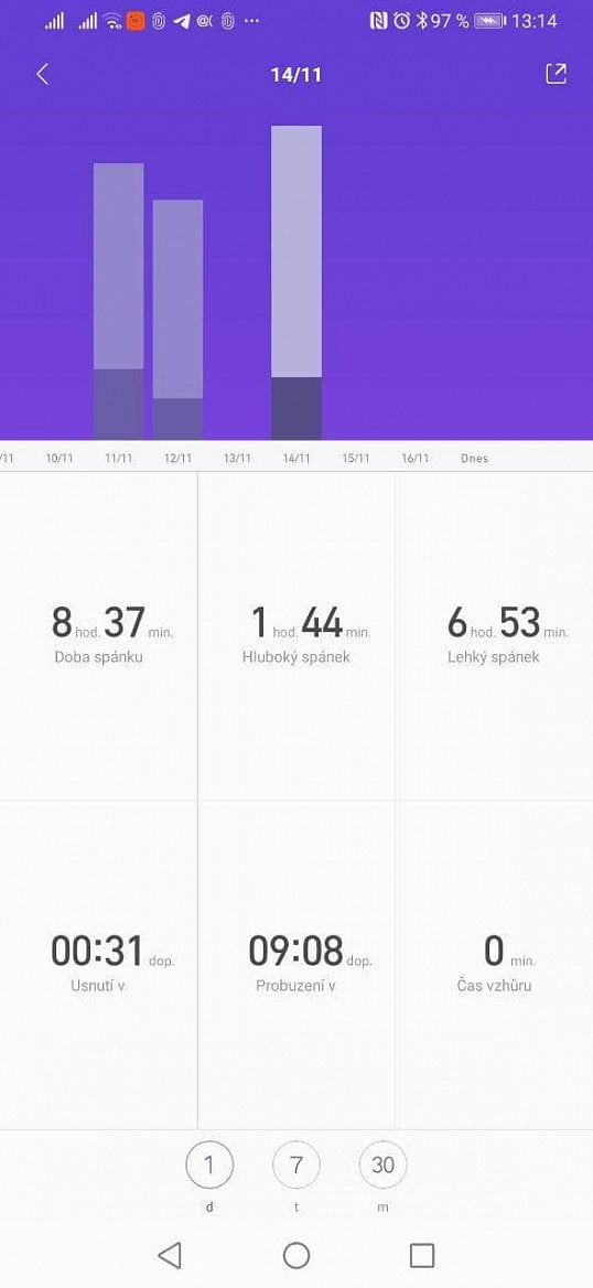 Xiaomi Mi Band 4 aplikace2