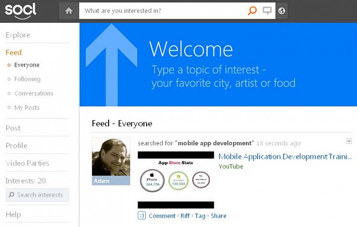 Šipka vede uživatele přímo do náruče Bingu.