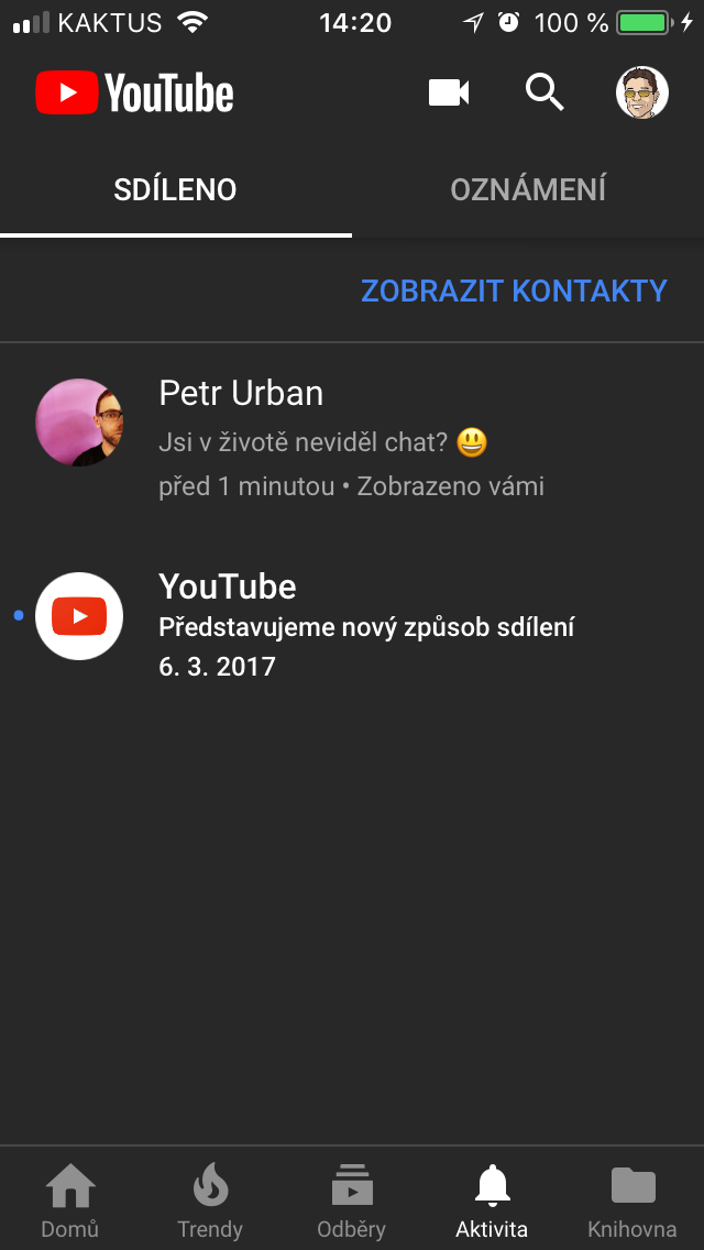 Oznámení