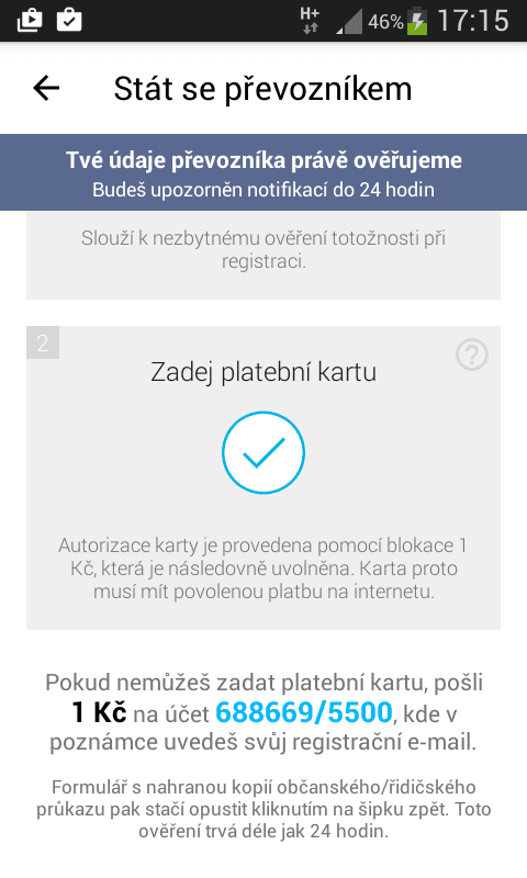 zavezu - jak se stát převozníkem