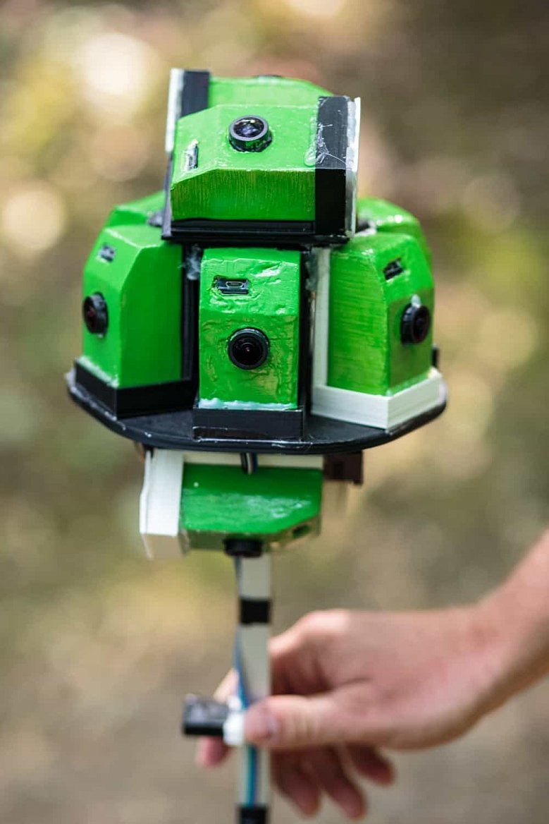 Snímkovací krosna od Mapy.cz