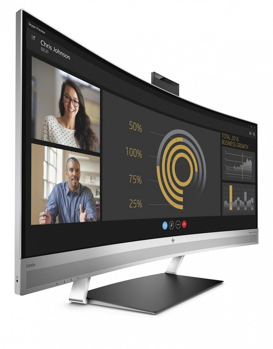 HP EliteDisplay S340c 2