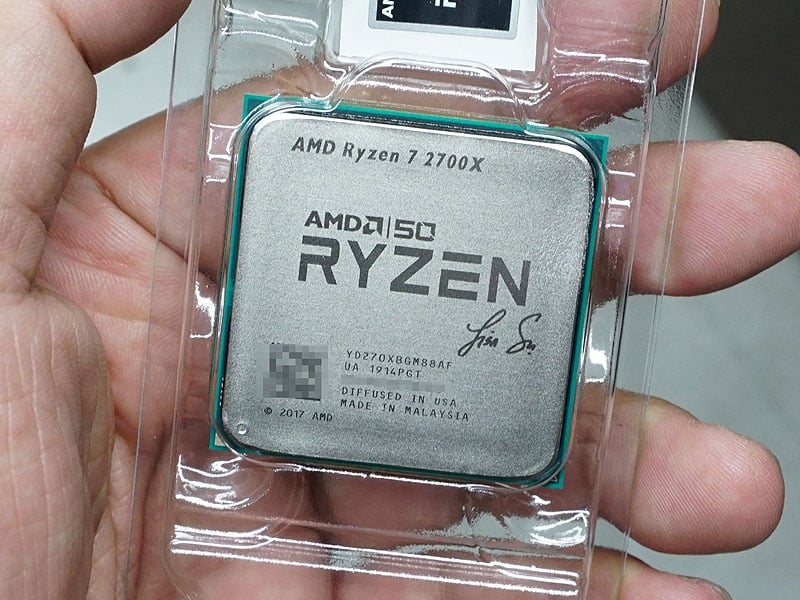 AMD Ryzen 7 2700X Gold Edition (Foto: Akiba PC Hotline!)