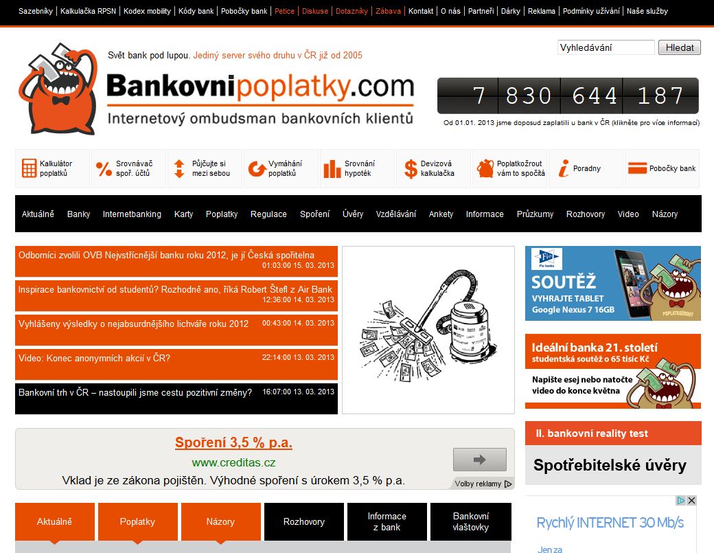 Web Bankovnipoplatky.com.
