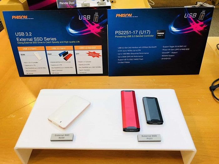 Prezentace Phisonu U17 na Computexu 2019