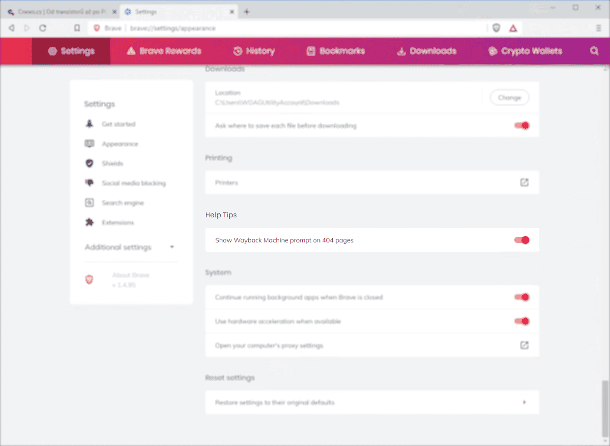 Novou funkci můžete vypnout, kdyby vám nevyhovovala