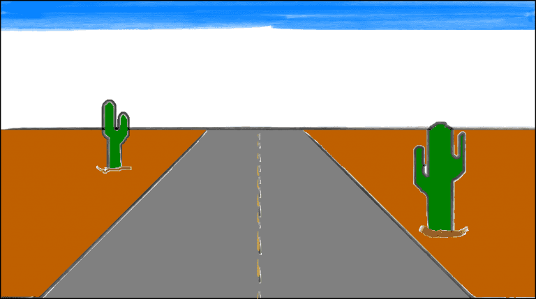 Tento obrázek vznikl v Malování pouze pomocí klávesnice (foto: Microsoft)