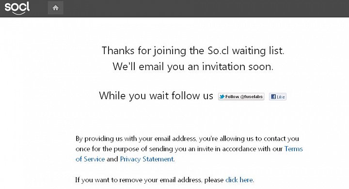 Pokud jste se přihlašovali přes Facebook, máte prozatím smůlu a musíte počkat na pozvánku. 
