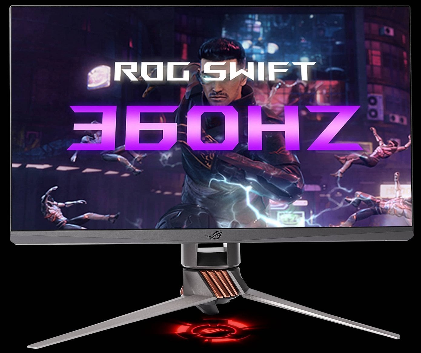 Asus ROG Swift 360Hz s Nvidia G-Sync a 360Hz frekvencí
