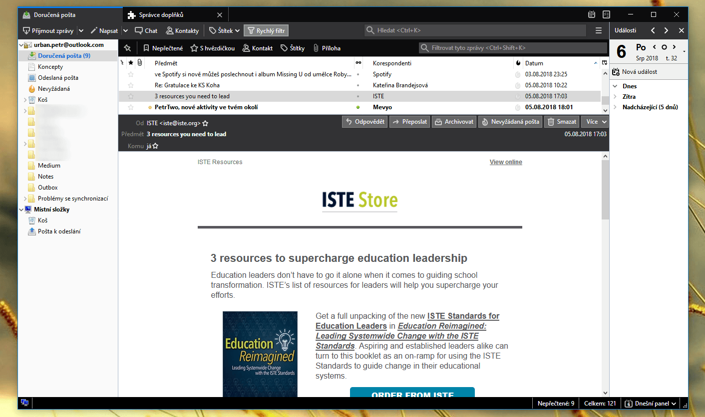 Jak působí tmavý motiv vzhledu na vás?