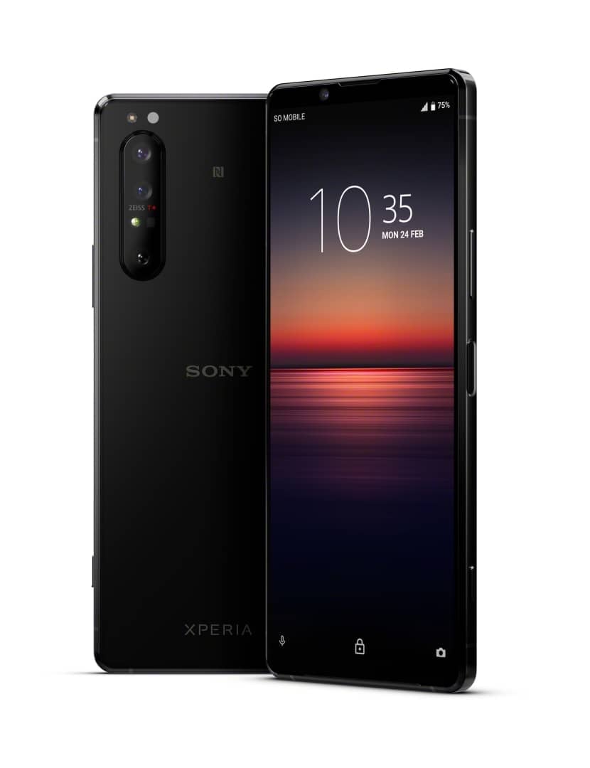 Xperia 1 II Black Main