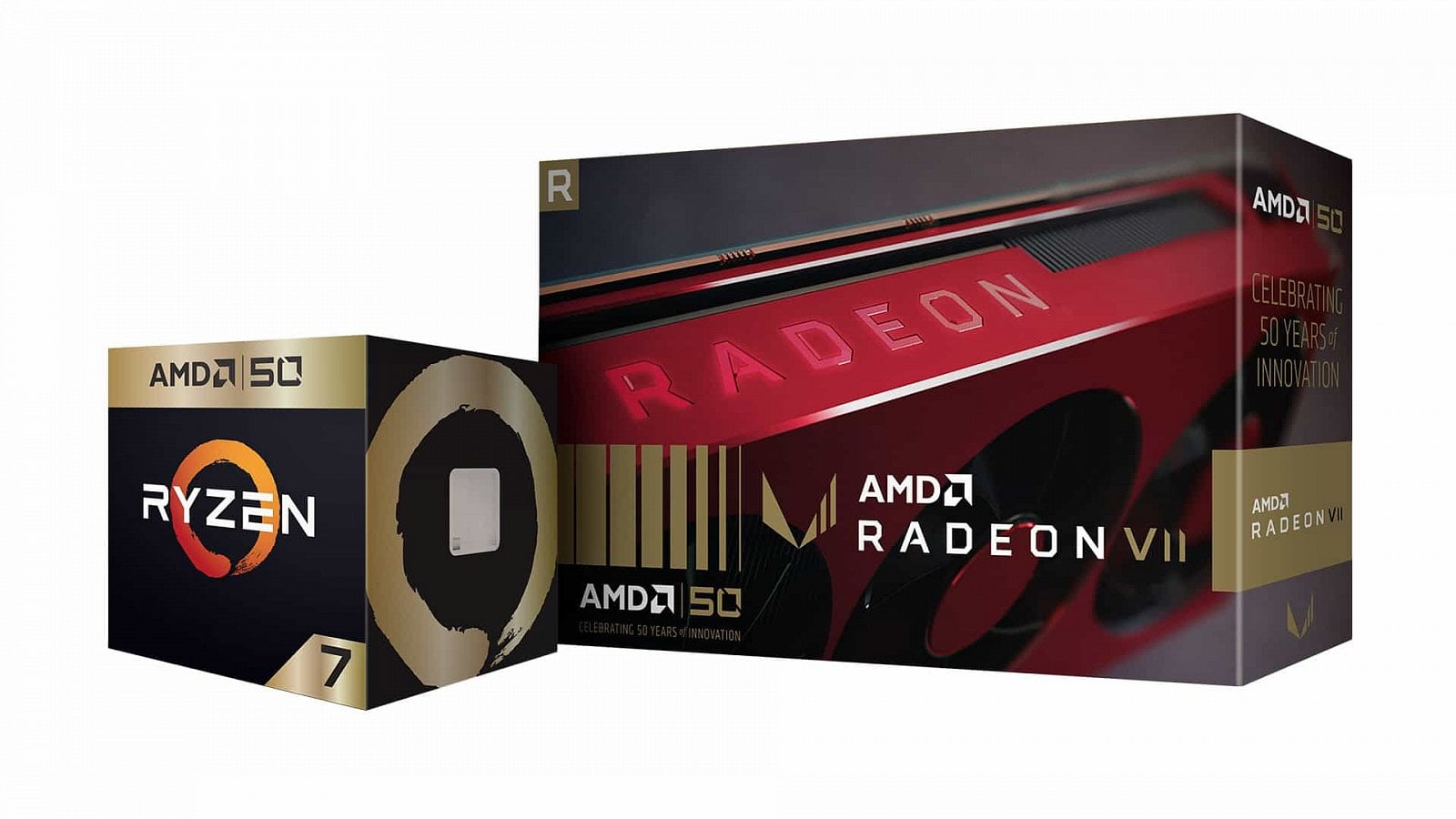 AMD Radeon VII Gold Edition, AMD Ryzen 7 2700X Gold Edition